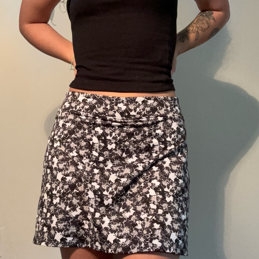 Women's Tranquility of Colorado Tennis Skirt Skort XS Black/White